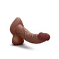 COTR | B-Vibe Slipskin Realistic Silicone Dildo - 9" Curved Brown