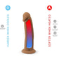 Adrien Lastic Silexd 6" Model 2 Realistic Silicone Dildo - Brown