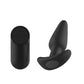 Passion Play Silicone Vibrating Butt Plug with Remote