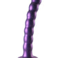 Shots Toys | OUCH! Beaded G-Spot Dildo - 6.5" / 16.5 cm - Metallic Purple