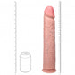 Shots Toys | REALROCK - Realistic Extra Long Dildo no Balls 15" / 38.1cm - Flesh