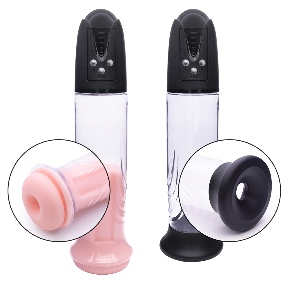 Canwin MEN Passion Suck Vacuum Penis Pump with Flesh Sleeve
