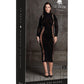 Le Desir Shade - Shade - Carme XI - Dress with Turtleneck Black Size OSX