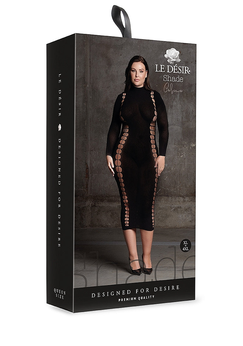 Le Desir Shade - Shade - Carme XI - Dress with Turtleneck Black Size OSX