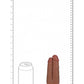 Shots Toys | REALROCK - Two In One 5"/6" Realistic Dildo - Tan
