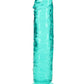 Shots Toys | REALROCK Crystal Clear 18cm Straight Dildo - Turquoise 7" Dong