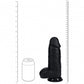 Shots Toys | REALROCK - Realistic Extra Thick Dildo with Balls 9" / 22.9cm - Black