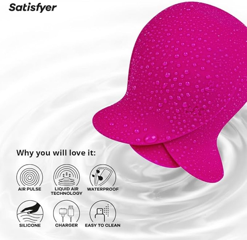Satisfyer Pro 2 Modern Blossom - Air Pulse Rose Stimulator Pink