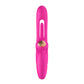 Adam & Eve ORGAZ-OHH-MATIC - Pink 23.5cm Vibrating Strapless Strap-On with Remote