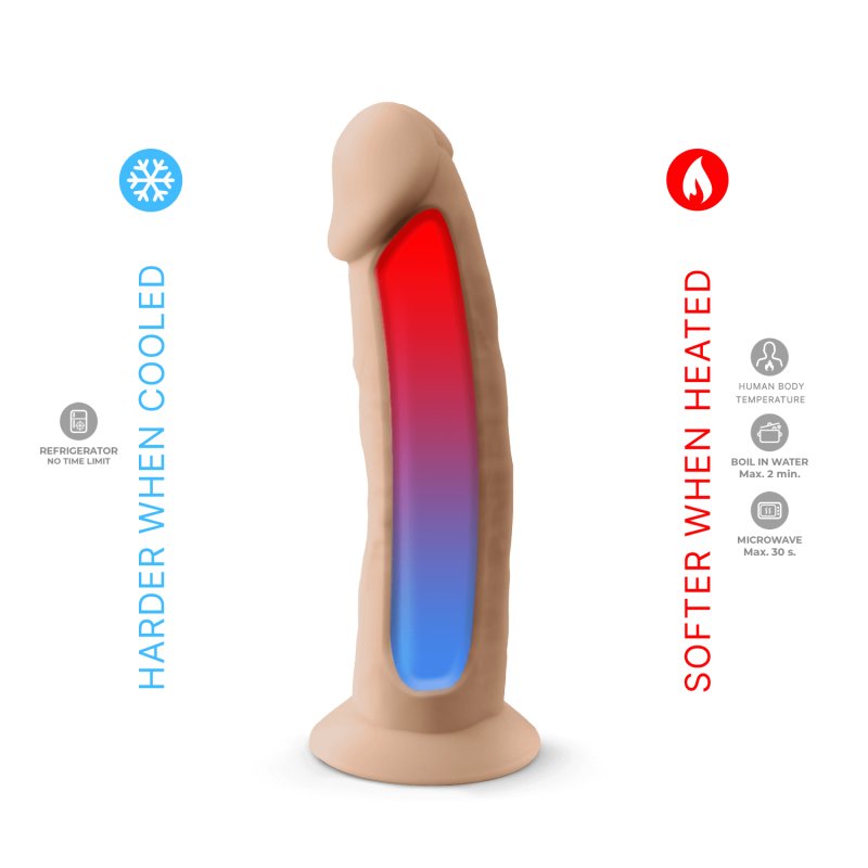Adrien Lastic Silexd 7.5" Model 2 Realistic Silicone Dildo - Flesh