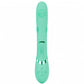 Shots Toys | VIVE Fiore Triple Motor G-Spot Air Wave Vibrating Tapping Flared Clit Stimulator Green
