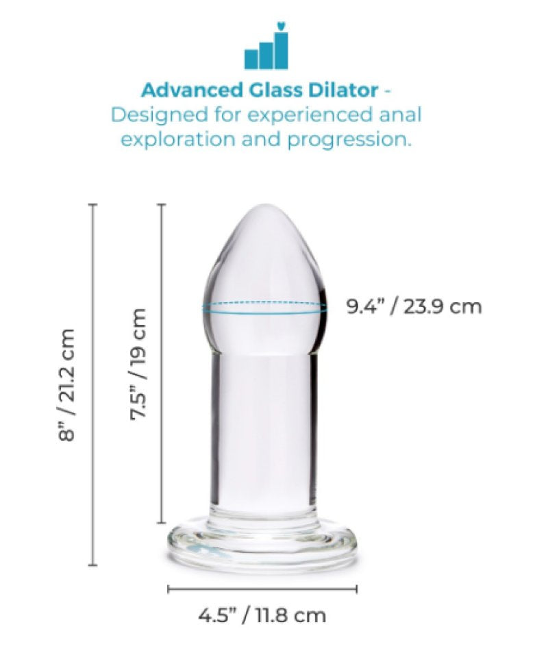 COTR | B-Vibe Advanced 8" Anal Dilator
