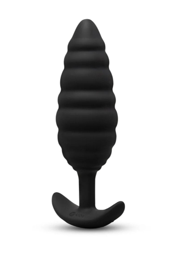 COTR | B-Vibe Twist Textured Vibrating Plug - Black