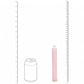 Shots Toys | LOVELINE Sparkle - 6.3" Glass Vibrator - Pink