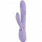 Shots Toys | VIVE Fronda Triple Motor G-Spot Vibrating Tapping Leaf Clit Stimulator Lavender