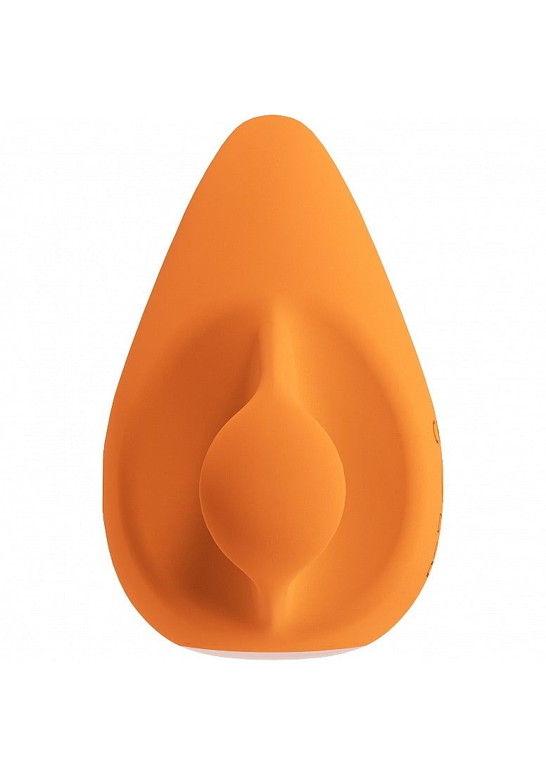 Shots Toys | LOVELINE ErgoDrop - Hand Massager Droplet Shaped Vibrator - Orange