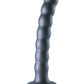 Shots Toys | OUCH! Beaded G-Spot Dildo - 6.5" / 16.5 cm - Gun Metal