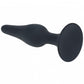Shots Toys | LEVELZ - Slim Silicone Anal Plug - Small - Black