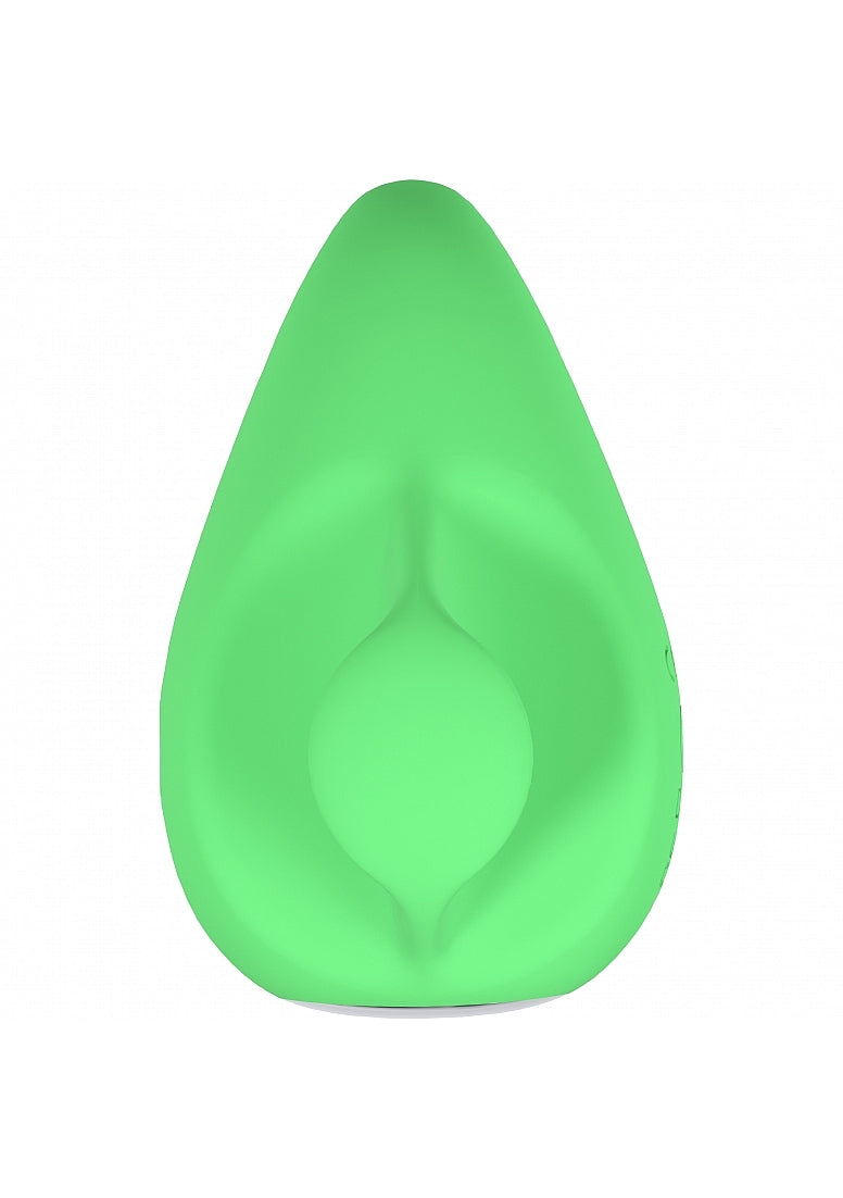 Shots Toys | LOVELINE ErgoDrop - Hand Massager Droplet Shaped Vibrator - Green