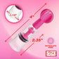 Size Matters MAXtwist Clit Nipple Sucker Set 3 Pc Pink