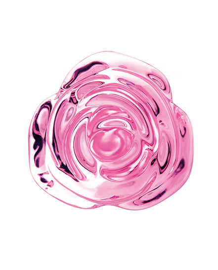COTR | B-Vibe Pink Roses Training Set - 2 Piece Glass Butt Plug Set
