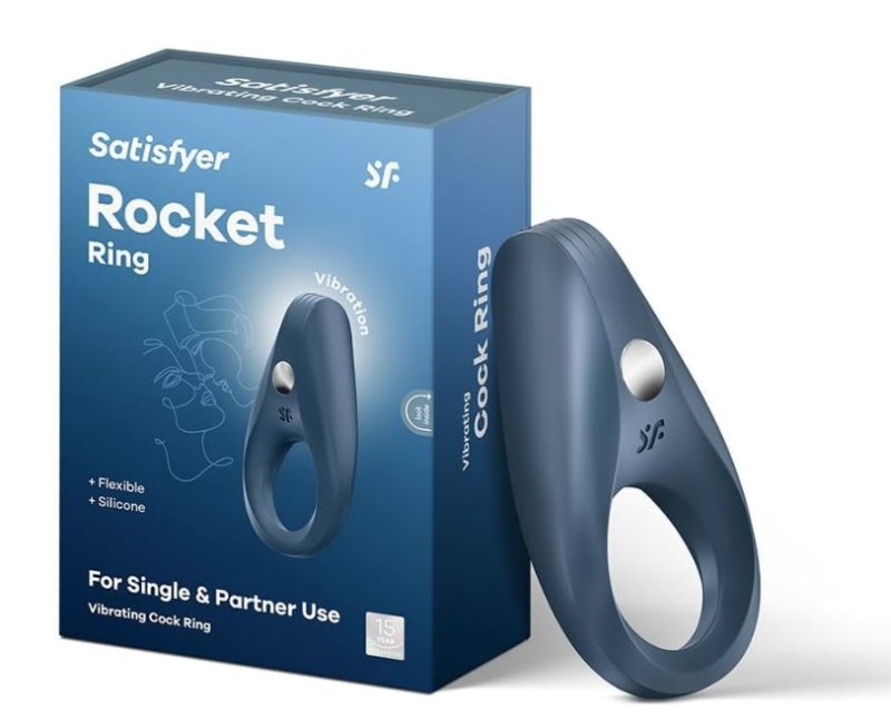 Satisfyer Rocket Ring Vibrating Cockring Cock Ring