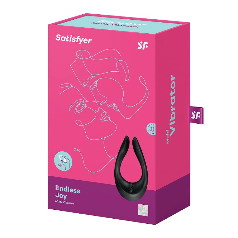 Satisfyer Endless Joy Black - Couples Vibrator