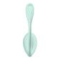 Satisfyer Smooth Petal Mint USB Rechargeable Wearable Stimulator with App Control