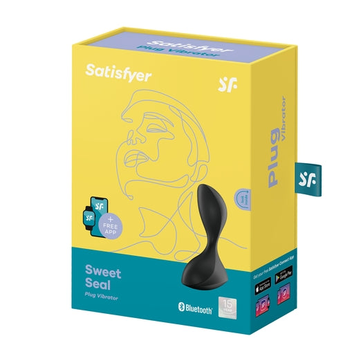 Satisfyer Sweet Seal Black - Anal Vibrator (App)