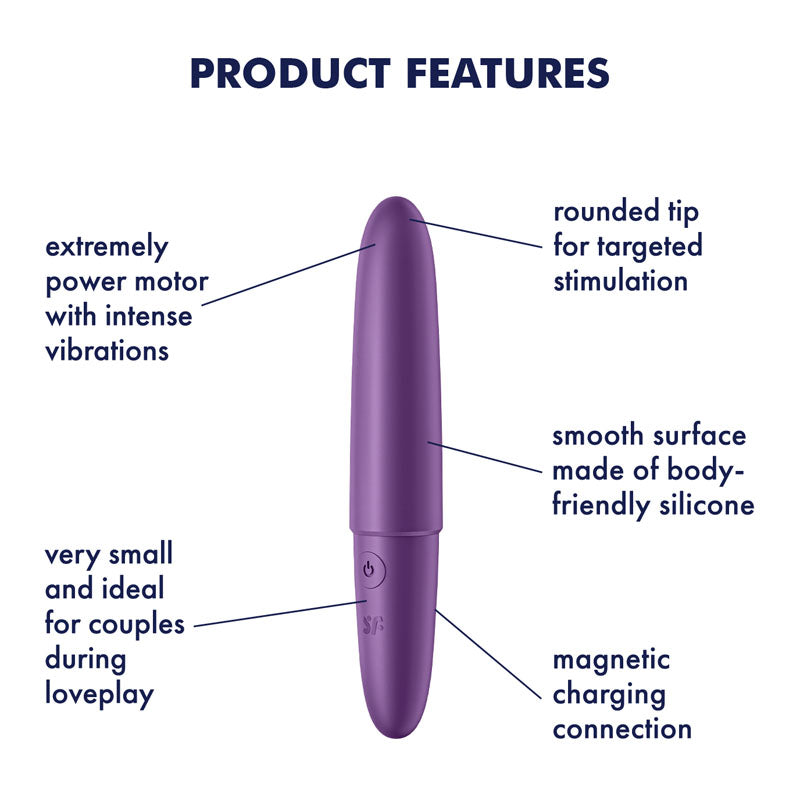 Satisfyer Ultra Power Bullet 6 Vibrator Violet