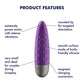 Satisfyer Ultra Power Bullet 5 - Purple USB Rechargeable Bullet
