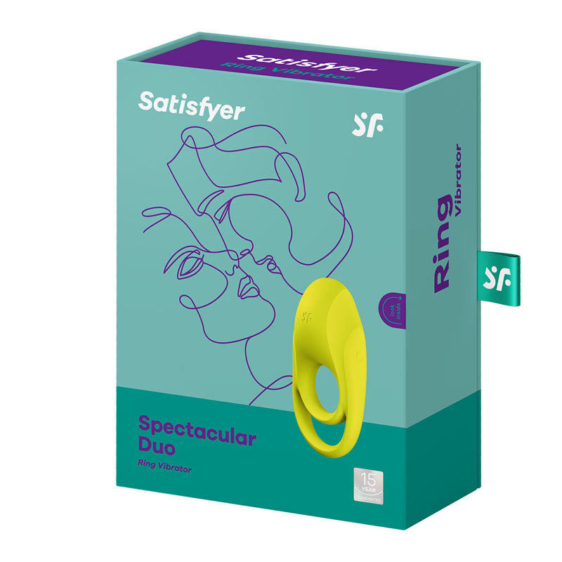 Satisfyer Spectacular Duo Cockring Cock and Ball Ring