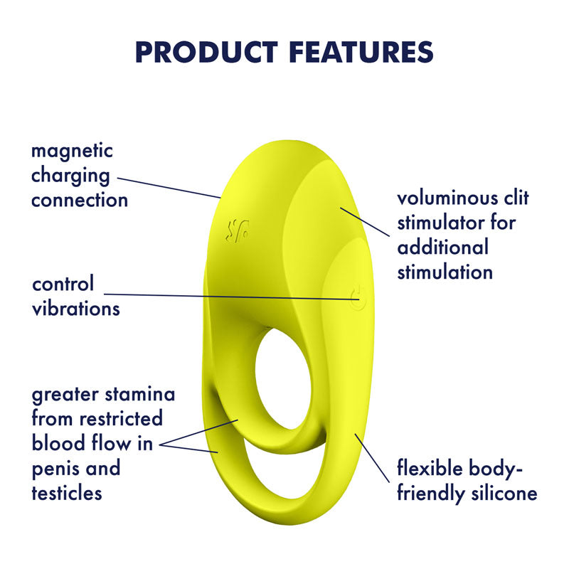 Satisfyer Spectacular Duo Cockring Cock and Ball Ring