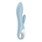 Satisfyer Air Pump Bunny 1 - Blue USB Rechargeable Inflatable Rabbit Vibrator