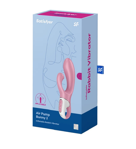 Satisfyer Air Pump Bunny 2 Pink Rabbit Vibrator