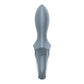 Satisfyer Air Pump Booty 1 - Grey USB Rechargeable Inflatable Anal Vibrator