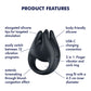 Satisfyer Perfect Pair 1 - 2-in-1 Finger Vibrator and Cock Ring Couples Ring
