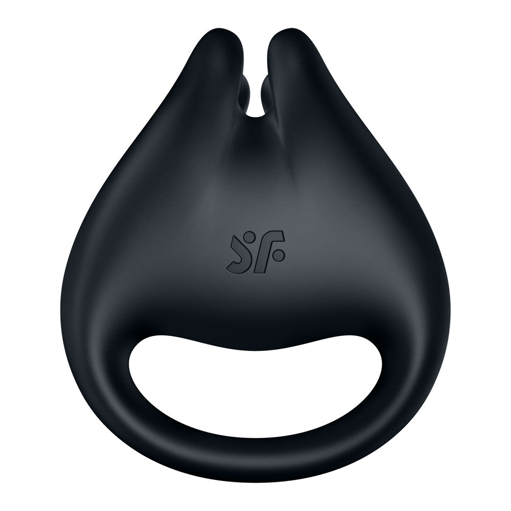 Satisfyer Perfect Pair 1 - 2-in-1 Finger Vibrator and Cock Ring Couples Ring