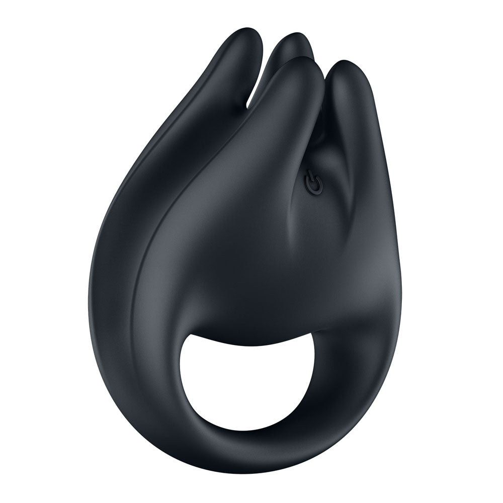 Satisfyer Perfect Pair 1 - 2-in-1 Finger Vibrator and Cock Ring Couples Ring