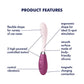 Satisfyer G-Spot Flex 3 Vibrator Red