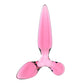 Satisfyer Triple Crystal 2 - Pink Glass 3-in-1 Dildo & Butt Plug