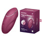 Satisfyer Tap & Climax 1 Red USB Rechargeable Pulsing Tapping Stimulator Vibrator
