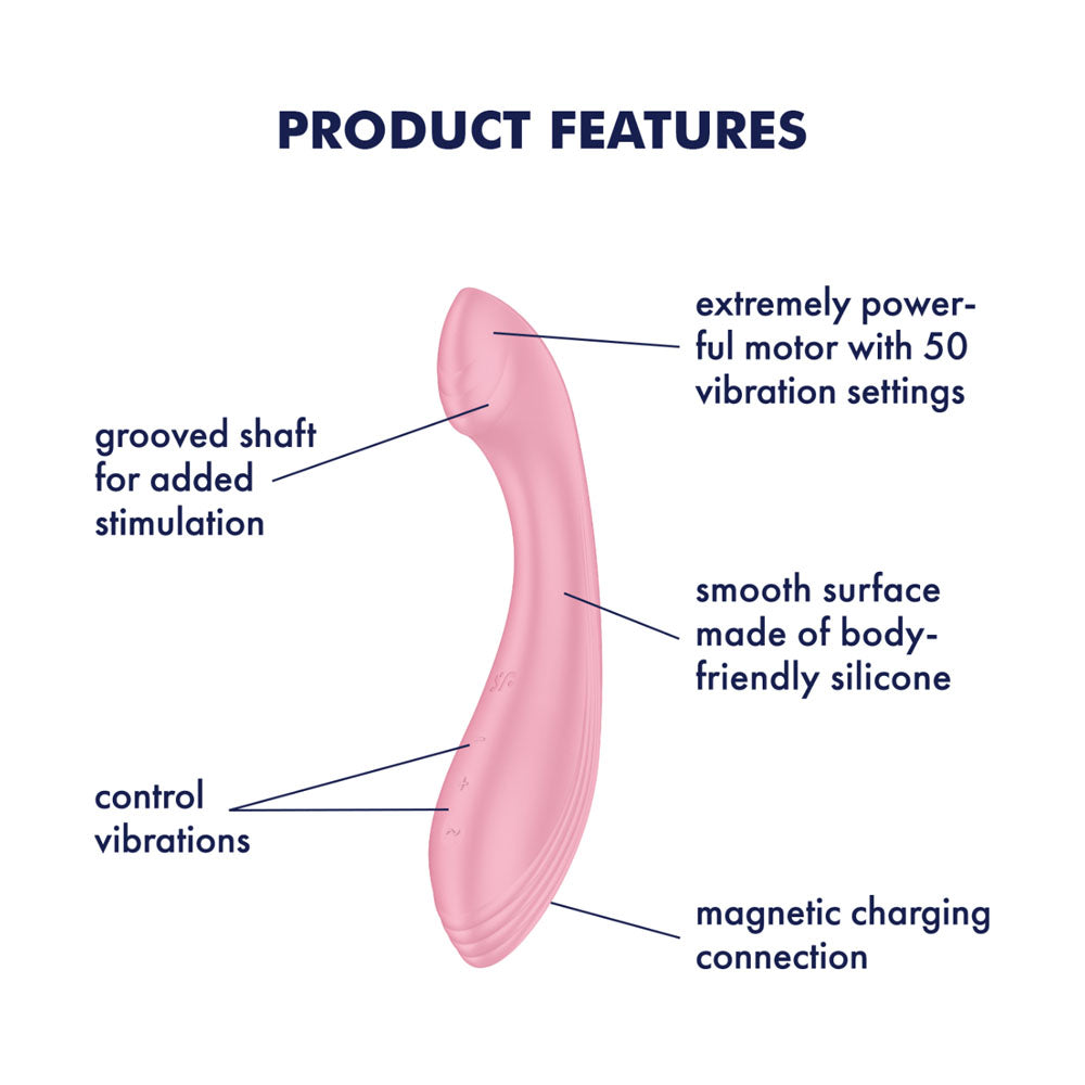 Satisfyer G-Force - G-Spot Vibrator Pink