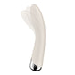 Satisfyer Spinning Vibe 1 - Beige 17.8cm USB Rechargeable Rotating Vibrator