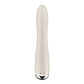 Satisfyer Spinning Vibe 1 - Beige 17.8cm USB Rechargeable Rotating Vibrator