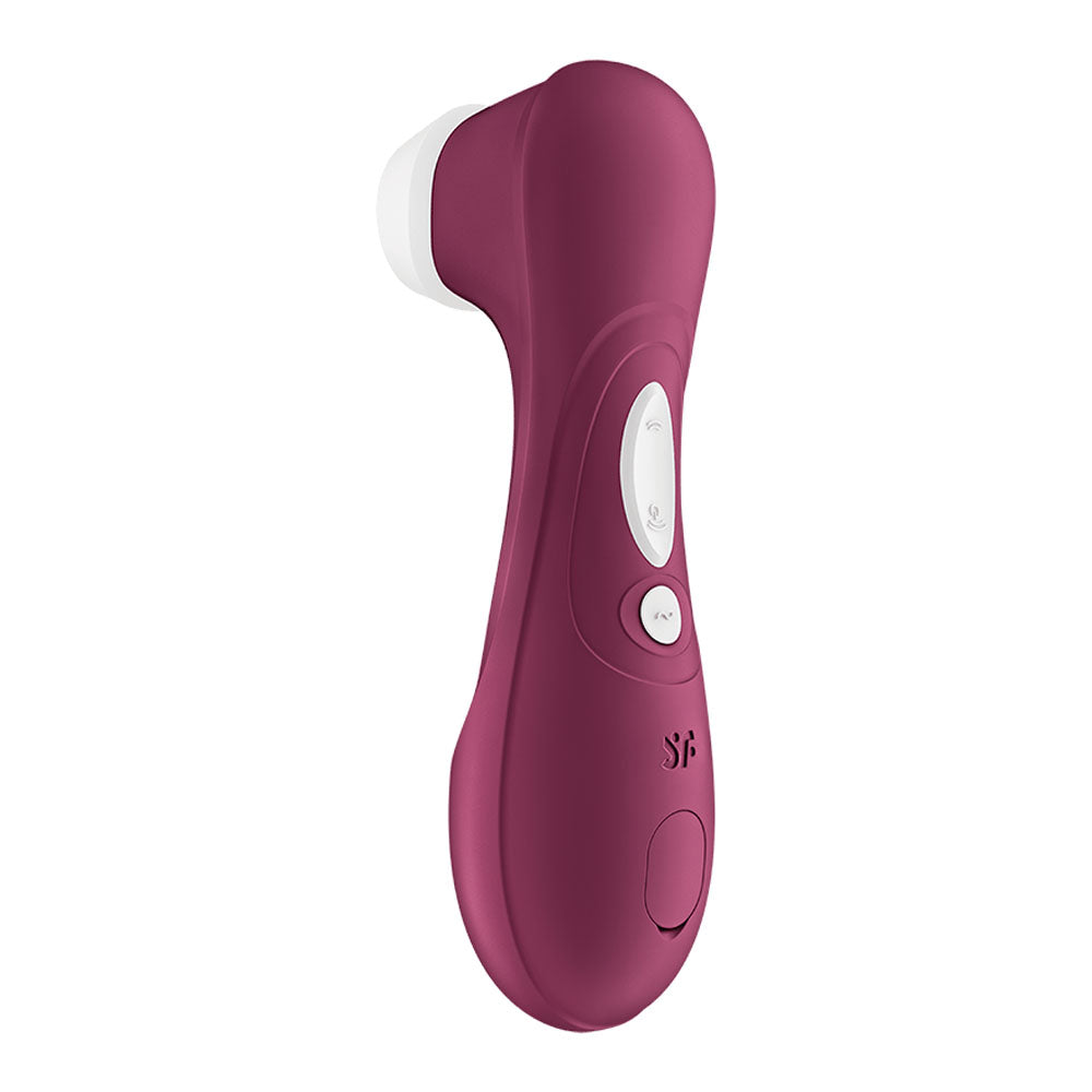 Satisfyer Pro 2 Gen 3 Liquid Air Clitoral Stimulator - Wine Red (App)