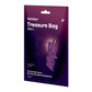 Satisfyer Treasure Sex Toy Storage Bag Black/Pink/Violet - Size Medium/Large/Extra Large
