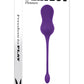 Playboy Pleasure DOUBLE TIME Purple USB Rechargeable Vibrating Kegel Balls