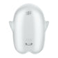 Satisfyer Glowing Ghost - Glow in Dark White USB Rechargeable Air Pulse Stimulator