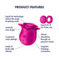 Satisfyer Pro 2 Modern Blossom - Air Pulse Rose Stimulator Pink